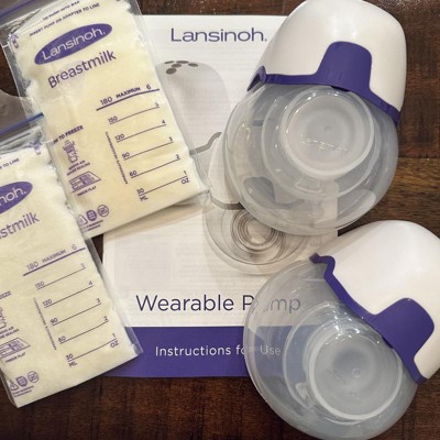 Lansinoh Hands free Lightweight Portable Wearable Breast Pump : Target