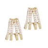Adornia 14k Gold Plated CZ Ear Wrap Huggie Earrings - 3 of 4