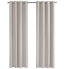PAGED Set of 2 Micro Suede/Velvet Curtain Panel,Room Darkening,Window Curtain Panel with Grommet Top,Curtains for Living Room, Bedroom - 2 of 4