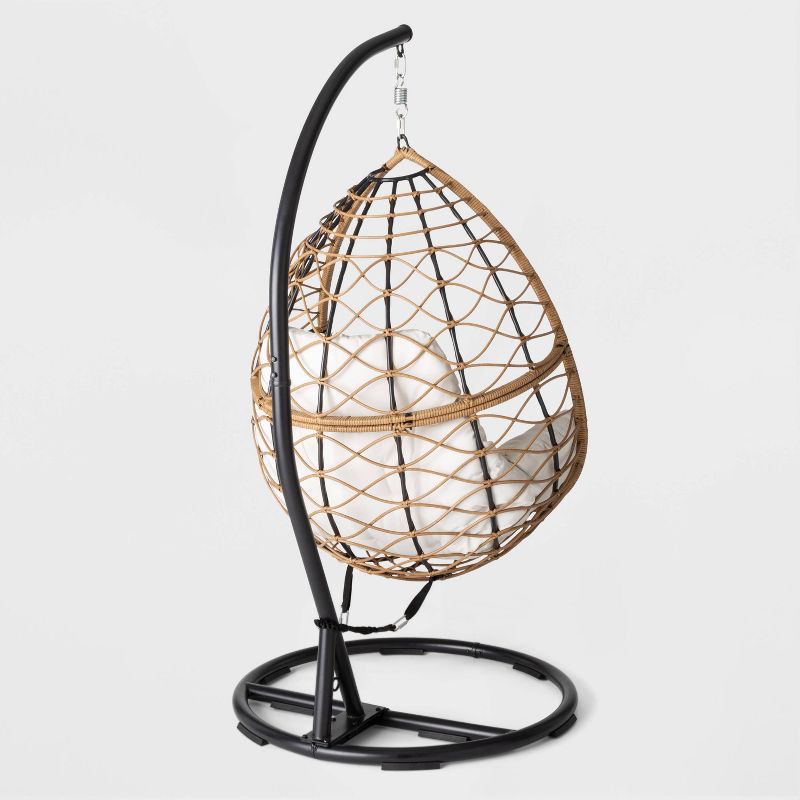 Britanna Patio Hanging Egg Chair - Natural - Threshold&#8482;, 5 of 12