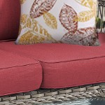 red cushion