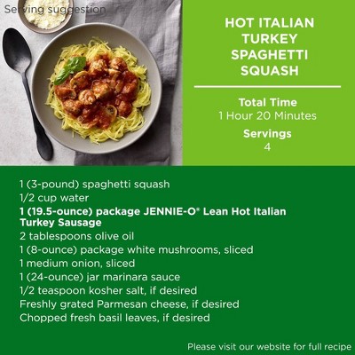 Jennie-O All Natural Hot Italian Turkey Sausage - 19.5oz
