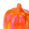 Tall Ceramic Iridescent Pumpkins Orange - Bullseye's Playground™ - 3 of 3