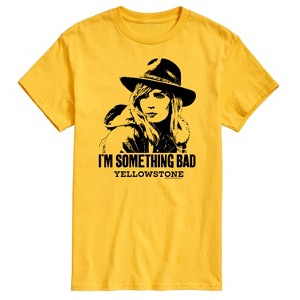 Men's - Yellowstone - I'm Something Bad Short Sleeve Graphic T-Shirt - 1 of 4