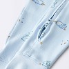 Toddler Boys' Smooth Jersey Snug Fit Union Suit - Cloud Island™ Blue - 4 of 4