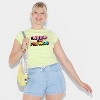 Pride Adult Crescent Sling 'Out Loud & Proud' Crossbody Bag - Yellow - 4 of 4