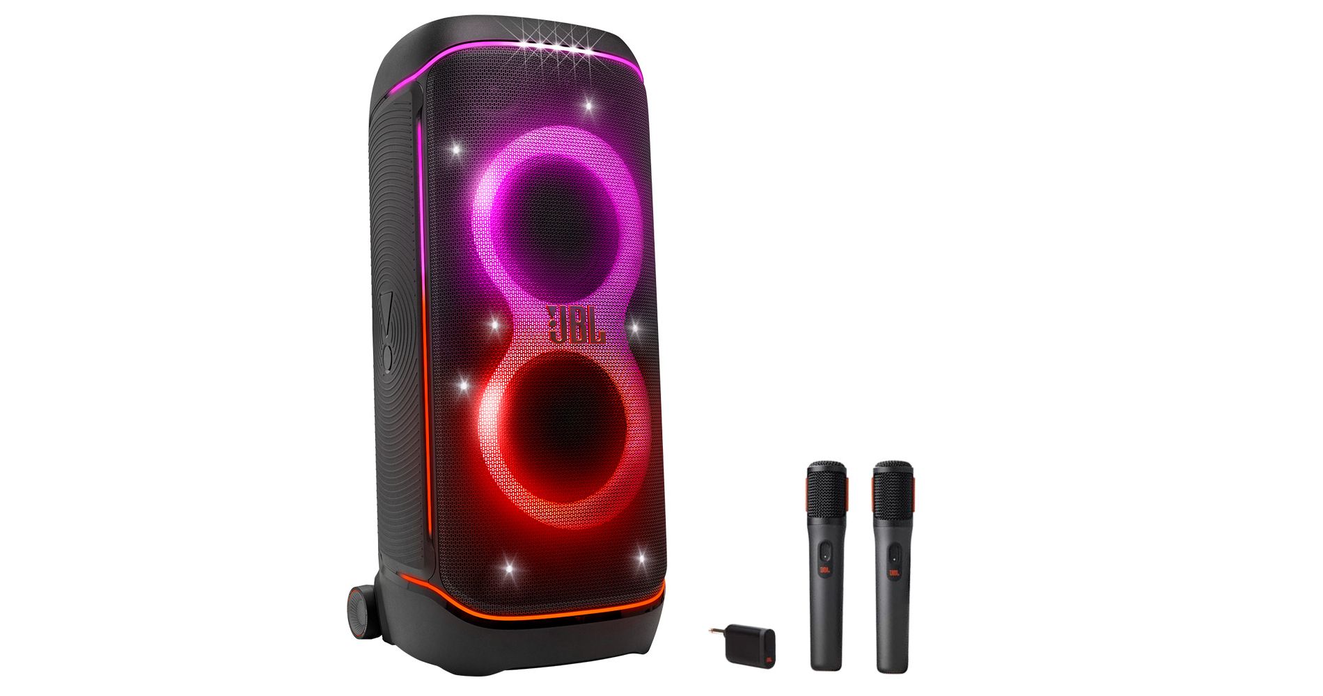 JBL PARTYBOX 720 Portable Speaker Karaoke Bundle with Two Wireless Microphones