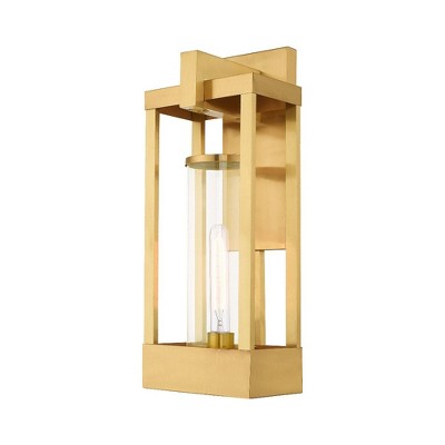 Livex Lighting Delancey 1 - Light Wall Light in  Satin Brass