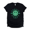 Simply Sage Market S.W.Smiley Feelin Lucky Checkered Smiley Face  Short Sleeve Tee - 2 of 4