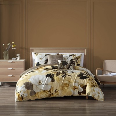 Bebejan Magnolia 100% Cotton 5 Piece Reversible Comforter Set