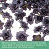 Unique Bargains Silk Rose Artificial Flower Heads - 2 of 4