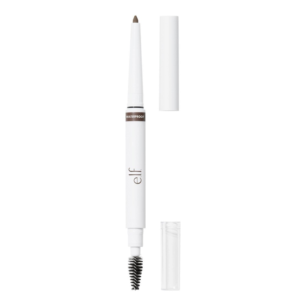 Photos - Other Cosmetics ELF e.l.f. Instant Lift Waterproof Brow Pencil - Deep Brown - 0.008oz 