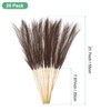 Unique Bargains Dried Plants Artificial Durable Small Fluffy Pampas Grass for Home, Office, Party 20 Pcs 21.7 Inch - 3 of 4