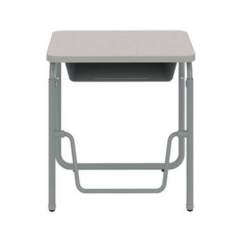 Safco AlphaBetter 28"" Student Desk Pebble Gray (1224GR) 
