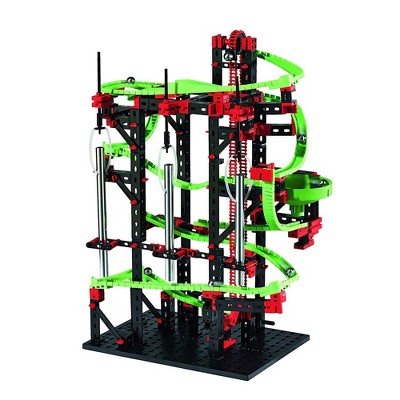 Fischertechnik 1,310 Piece Dynamic XXL Construction Set, Builds 3 Marble Racing Track Courses, for Kids STEM Educational Learning, Ages 9 and Up