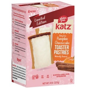 Katz Gluten Free Pumpkin Cheesecake Toaster Pastries - 1 of 4