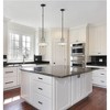Millennium Lighting 1 - Light Pendant in  Satin Nickel/Matte Black - 2 of 2
