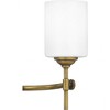 Quoizel Lighting Aria 4 - Light Vanity in  Weathered Brass - 4 of 4