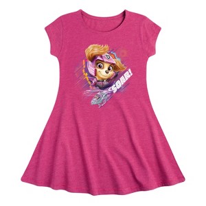 Girls' - Paw Patrol - Soar Fit & Flair Cap Sleeve Dress - 1 of 3