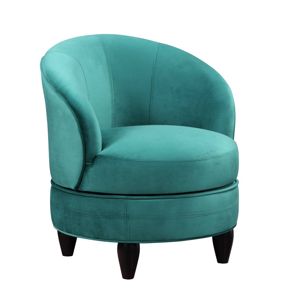 Photos - Sofa Sophia Velvet Swivel Accent Chair Green - Steve Silver Co.