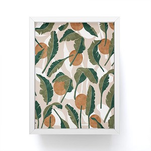 Marta Barragan Camarasa Simple tropical nature T Framed Mini Art Print - Society6 - 1 of 3