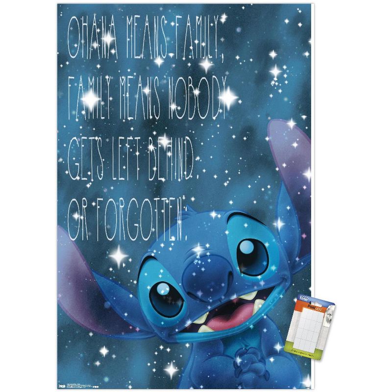 Trends International Disney Lilo and Stitch - Ohana Unframed Wall Poster Prints, 1 of 7