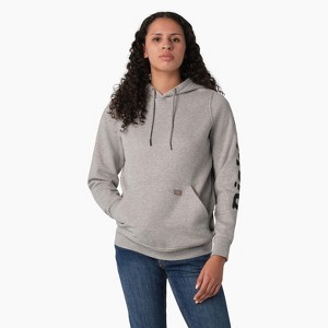Dickies Women's Heavyweight Logo Sleeve Hoodie - 1 of 3
