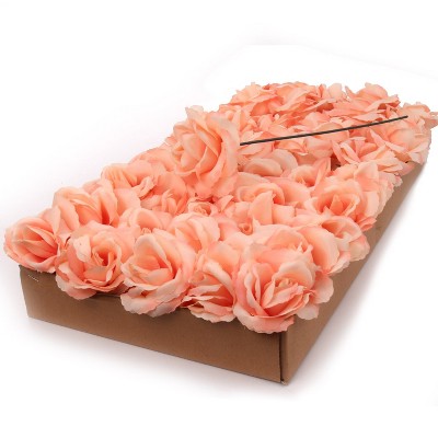 Floral Home 8" Pick Blush Pink Rose - 50-Piece