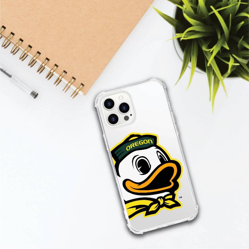 NCAA Oregon Ducks Clear Tough Edge Phone Case - iPhone 12 Pro Max, 3 of 5