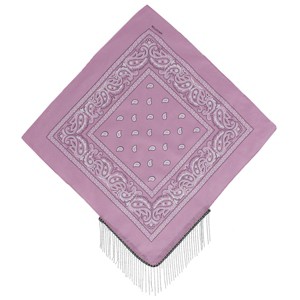 David & Young Women's 21 x 21 inch Bandana with Rhinestone Trims - 1 of 4