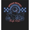 Sportsbike Race Speed Demon Adult Crew Neck Long Sleeve Tee - 2 of 2
