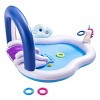 70'' x 92'' x 50'' Play Center Update 34 gal Novelty Kiddie Pool Rainbow - Sun Squad™ - 2 of 4