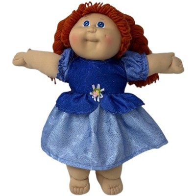 Doll Clothes Superstore Blue Princess Dress Fits 15-16 Inch Cabbage Patch Kid Dolls