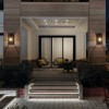 Goson™ 16" 1 Light Wall Light with Clear Glass Black - 4 of 4