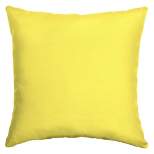 Arden Selections 16" x 16" Outdoor Decorative Throw Pillow Leala Texture Lemon