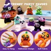 Joyfy 28 PCS Mini Halloween Plush Toy Bulk with 7 Characters for Kids Trick or Treat Gift, Classroom Party Favors Supplies Prizes - 4 of 4