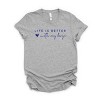 Simply Sage Market Life Is Better With My Boys Heart Short Sleeve Tee - 2 of 4