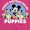 Girls' - Disney - Mickey Mouse Fitted Short Sleeve Graphic T-Shirt - 2 of 4