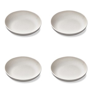 TAG Cream Brooklyn Melamine Brooklyn Melamine Plastic Dining Butter/Bread Plate Dishwasher Safe Indoor/Outdoor 9.5x9.5 inch Set 4 - 1 of 3