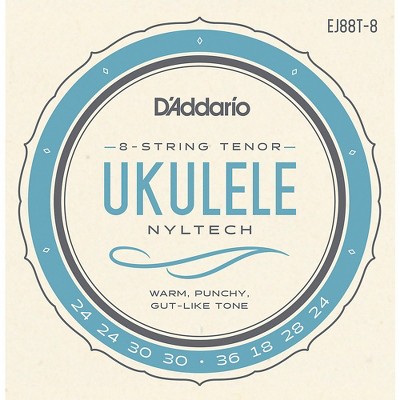 D'Addario D'Addario 8-String Nyltech Ukulele Strings Tenor