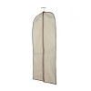 J&V TEXTILES 6pk Garment Bags for Clothes Storage Beige and Black - 2 of 4