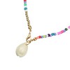 Unique Bargains Colored Beaded Necklaces Fashion Chain Necklaces for Women Ladies Alloy 1PC - 3 of 4