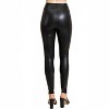 Women's Faith Faux Leather Leggings - GLAM L - 2 of 4