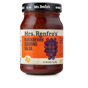 Mrs Renfro Blackberry Serrano Salsa - 6 pack, 16 oz - 1 of 2