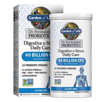 Garden of Life Dr. Formulated Digestive + Stress Probiotic - 30ct