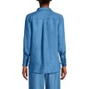 Lands' End Women's TENCEL Fibers Twill Popover Shirt - 2 of 4