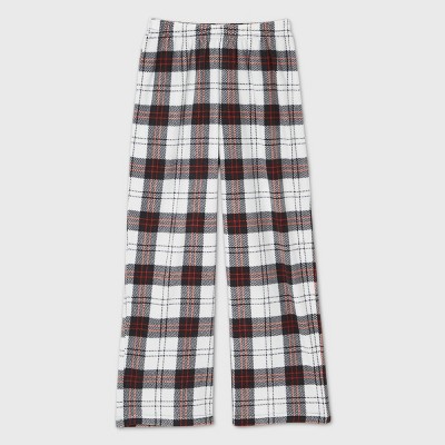 plaid kids pants