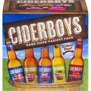 Ciderboys Hard Cider Variety Pack - 12pk/12 fl oz Bottles - 1 of 1