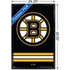 Trends International NHL Boston Bruins - Logo 21 Framed Wall Poster Prints - 3 of 4