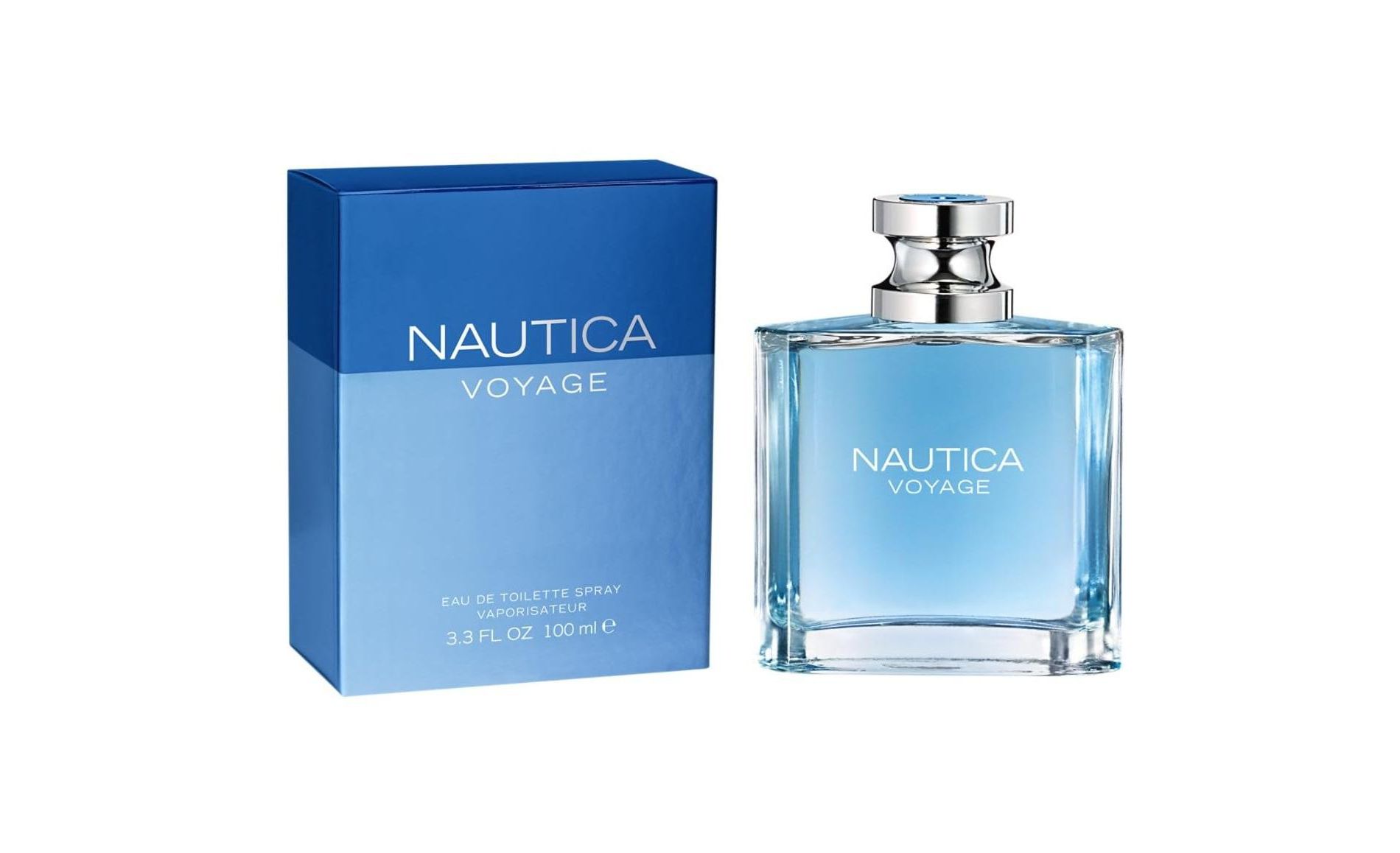 Nautica Voyage Eau De Toilette Spray for Men, 3.3 Fl Oz (100 ml)